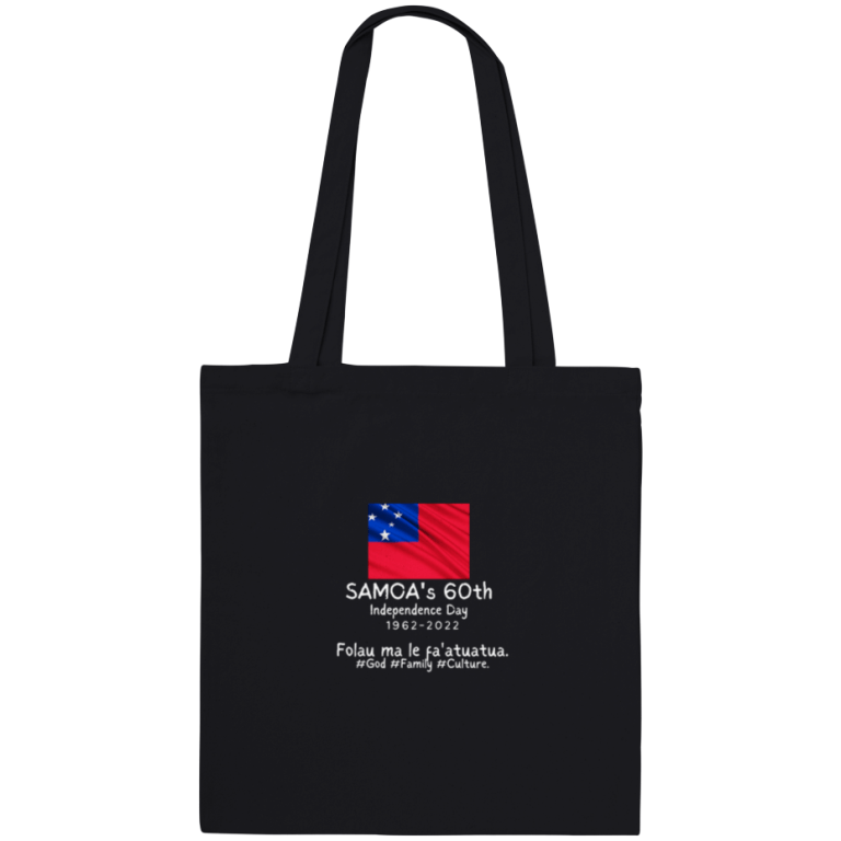 Samoa 60th Anniversary design on classic tote bag - Labozz